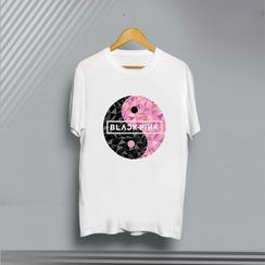 Köynək \ tshirt Black Pink 6