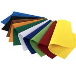 Набор для творчества из цветного фетра Остров Сокровищ, 10 цв. 10л., А4