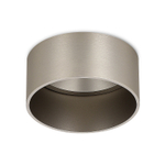 Светильник встраиваемый MUNICH под лампу GU10,  цвет шлифованный алюминий,  D88xH92, 3мм,  IP20