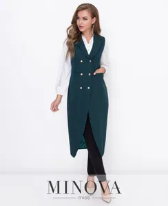 Кардиган 8590-темно-зеленый Minova