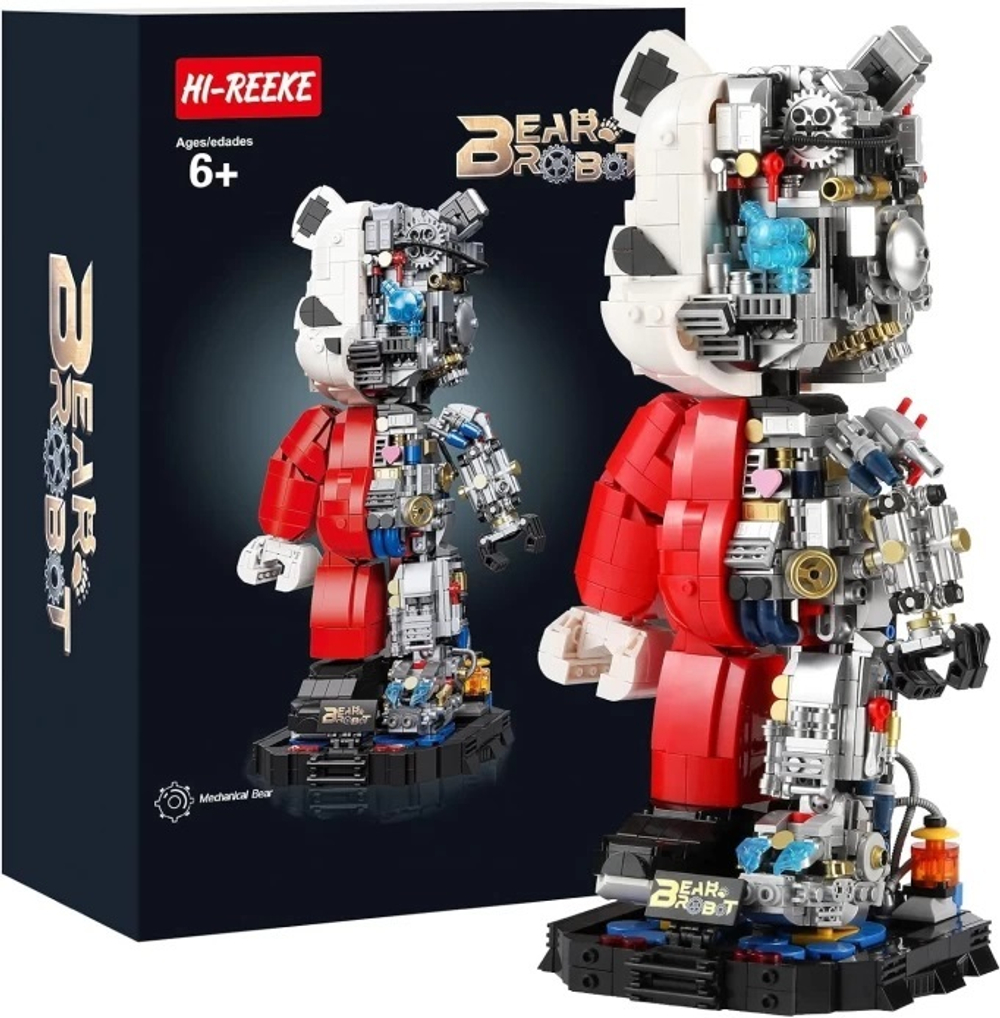 Конструктор Wangao 188001. Violence Mechanical Bear Robot, 1471 деталь