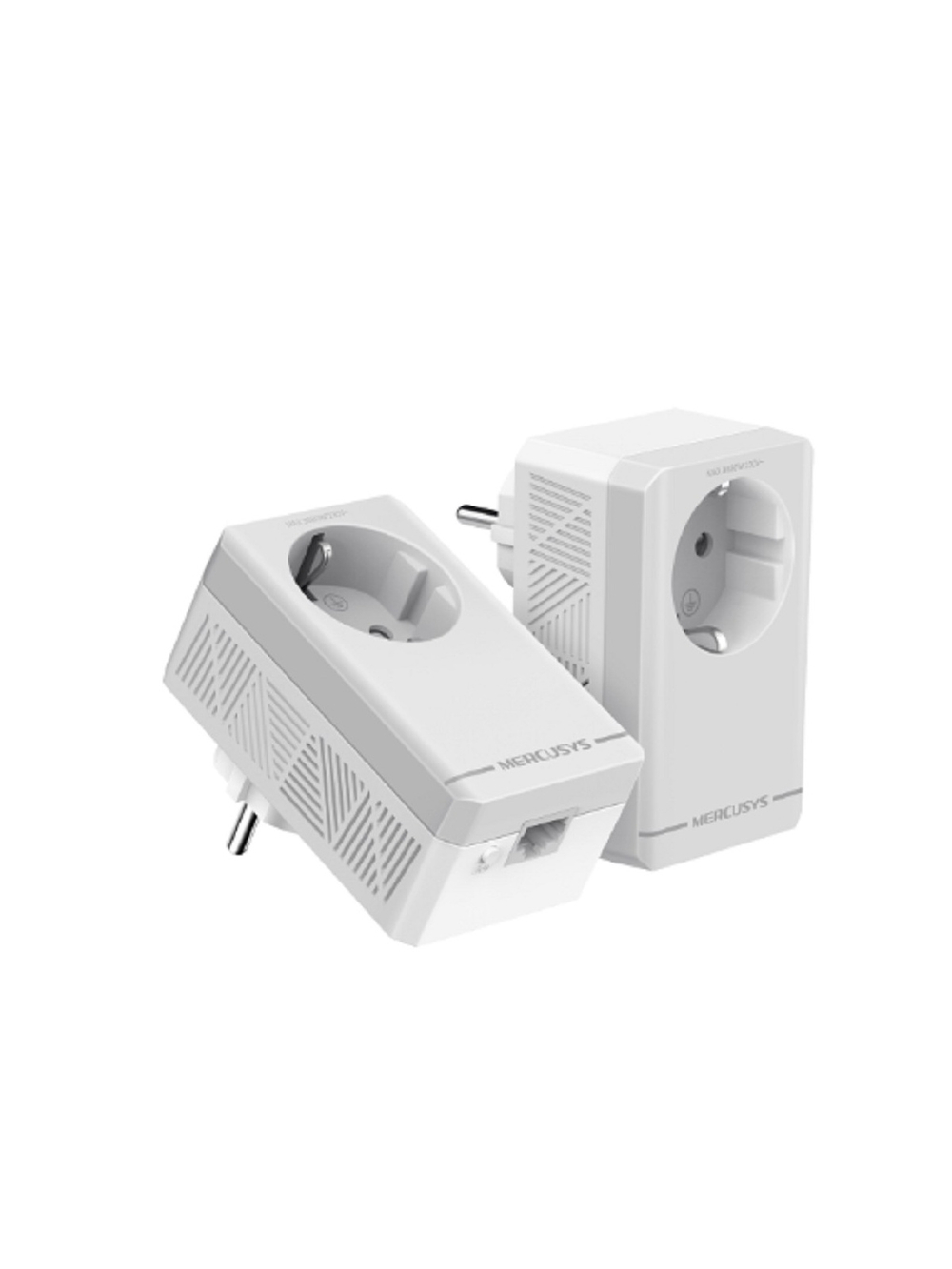Mercusys MP300P KIT AV600 Комплект Powerline-адаптеров со встроенной розеткой