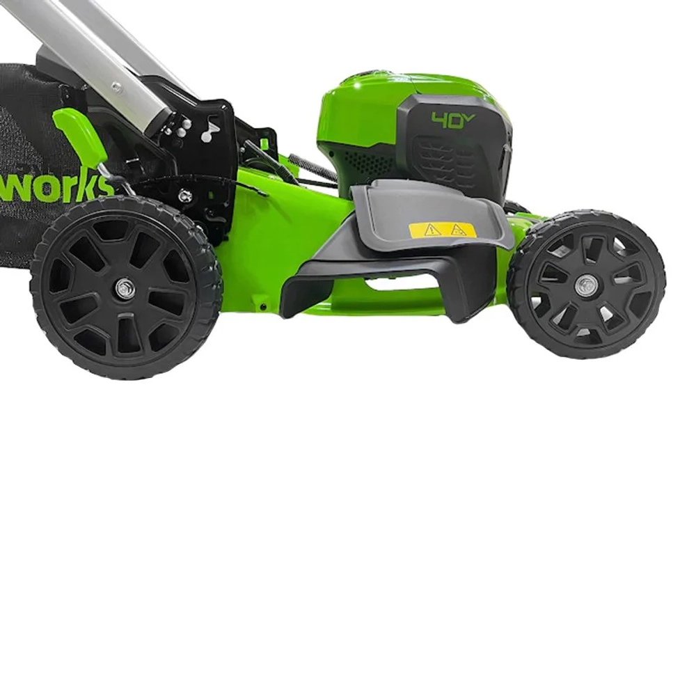 Аккумуляторная газонокосилка Greenworks GD40LM48SPK4 40В (1 x 4 Ач, ЗУ) нож 48 см, 2517407UB
