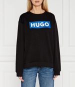 Худи crew Hugo Blue - черный(50522425)