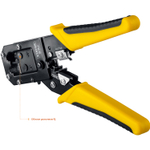 STAYER S-RJ, (RJ45, RJ11, RJ12), универсальный кримпер, Professional (22652)