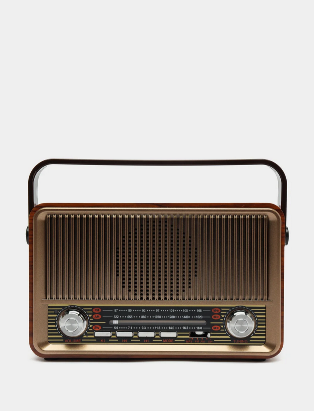 Радиоприемник в ретро стиле с MP3 плеером +BT MD-510BT