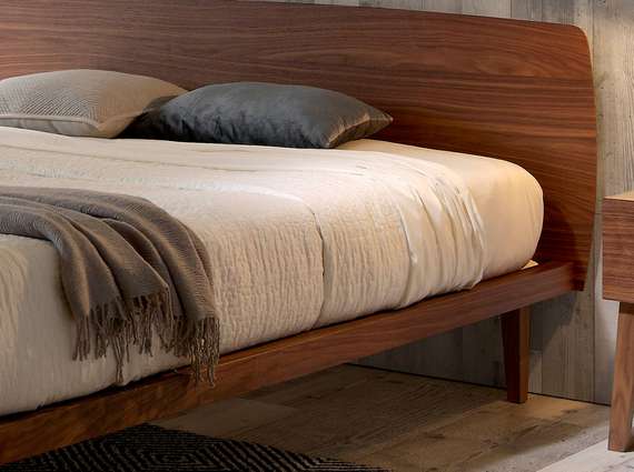 Кровать Angel Cerda 7178, 160х200, орех