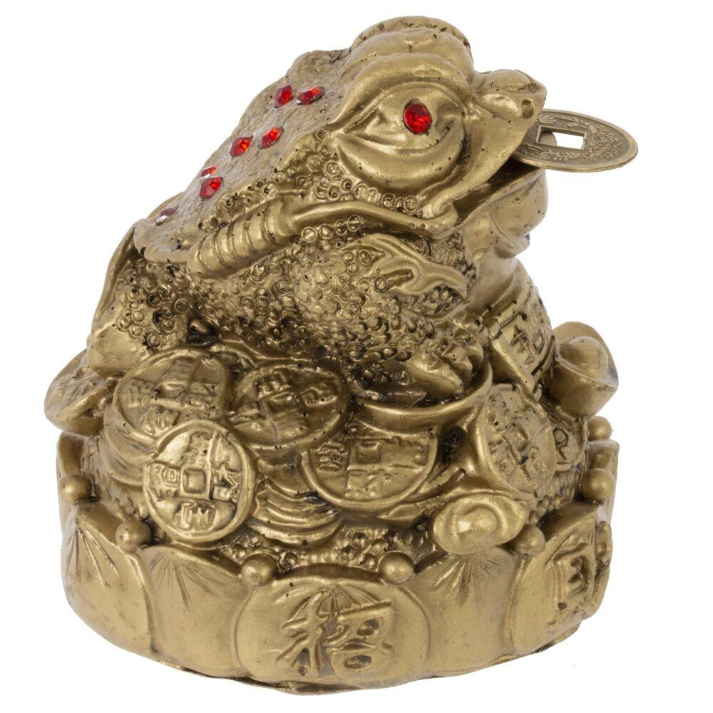 GAEM Фигурка декоративная "Лягушка денежная", L7,5 W7 H7,5 см