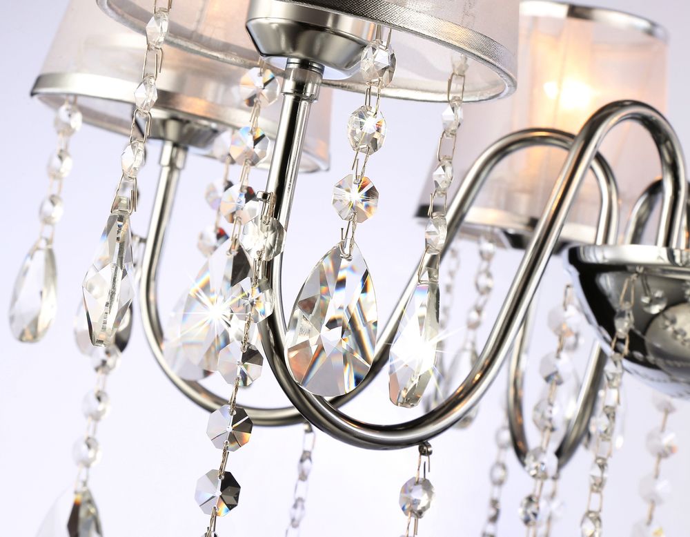 Ambrella Подвесная люстра с абажурами и хрусталем Traditional TR4588