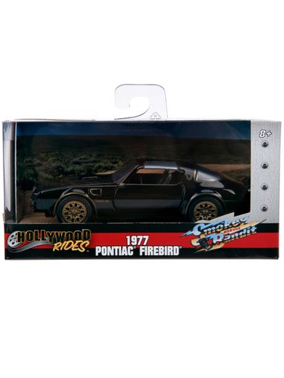 Модель машинки 1:32 Hollywood Rides 1977 Pontiac Firebird-Free Rolling Smokey & The Bandit 31061