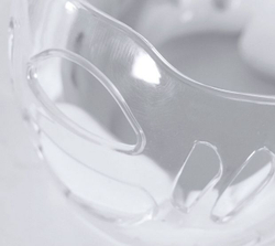 Шлем для тхэквондо Adidas с защитной маской белый