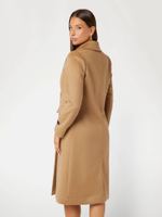 Шерстяное пальто ROXI Marciano Guess - коричневый(4BGL07 7045A)