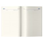 Ежедневник недатированный Berlingo, А5, 136л, кожзам, Flower Art, цветной срез, с рисунком