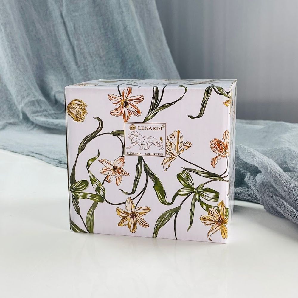 Lenardi 109-298 Кружка 400мл в под.уп.(х24)Фарфор