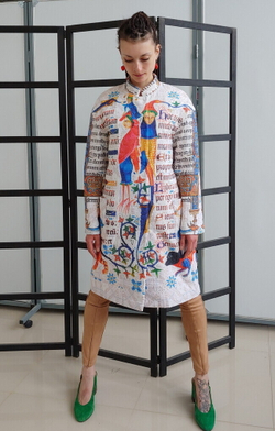 Пальто «Латтрелла», по мотивам зарисовок из Псалтири Латтрелла, 14 век