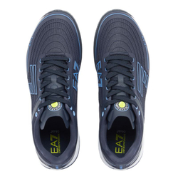 Мужские кроссовки теннисные EA7 Unisex Woven Sneaker Clay - sky captain/bel air