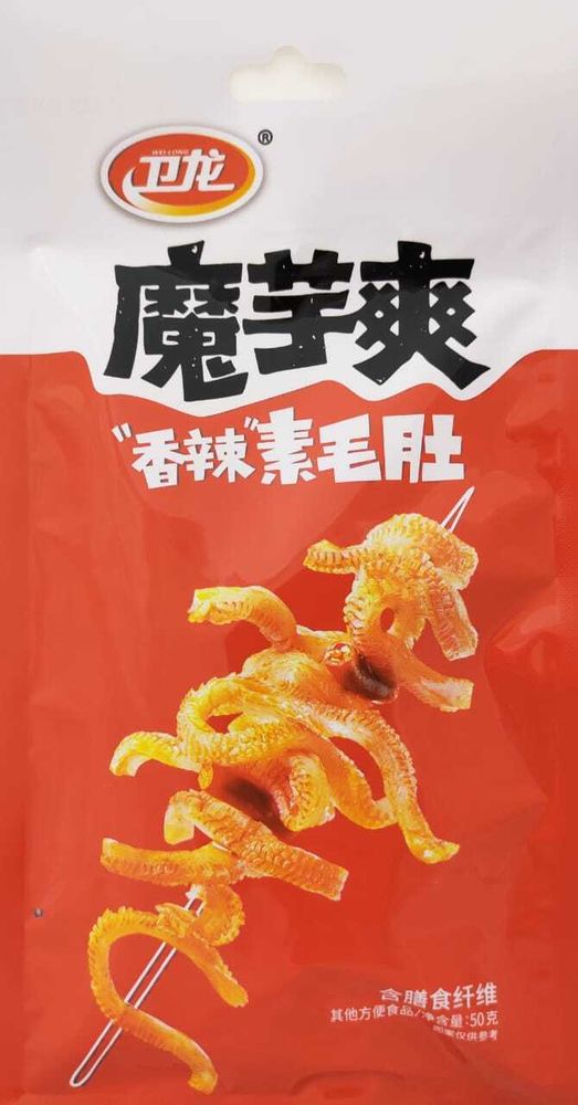 Закуска острая из клубня таро Weilong 24г