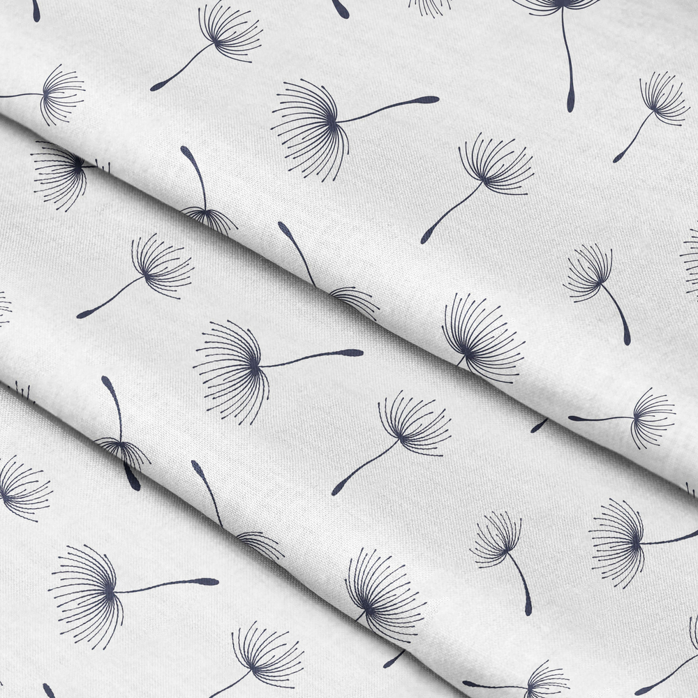 Комплект постельного белья евро-стандарт DANDELIONS, 100% хлопок