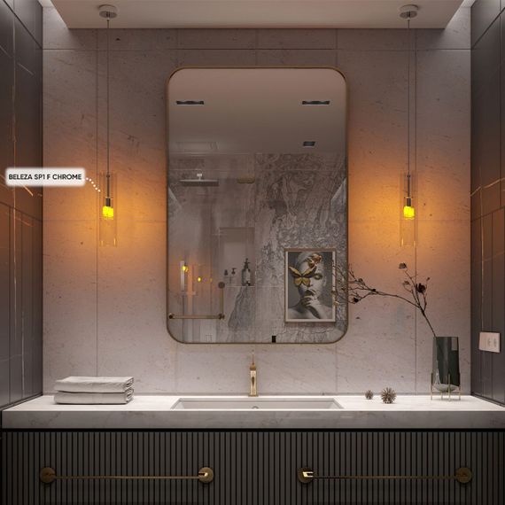 Подвесной светильник Crystal Lux Beleza SP1 F Chrome