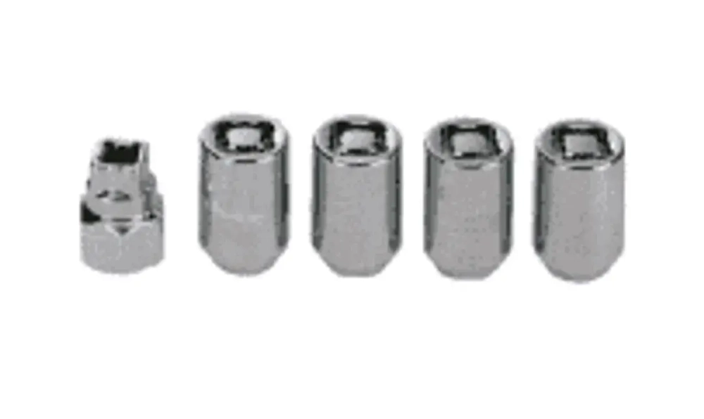 Набор секретных гаек на колесные диски 1/2''RH 5пр. Forsage F-643205