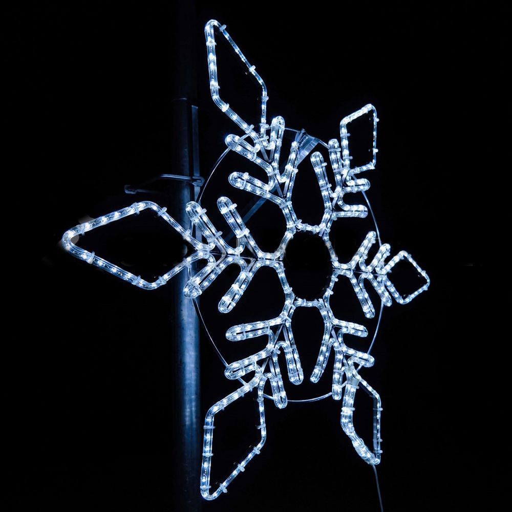 Светодиодная Снежинка