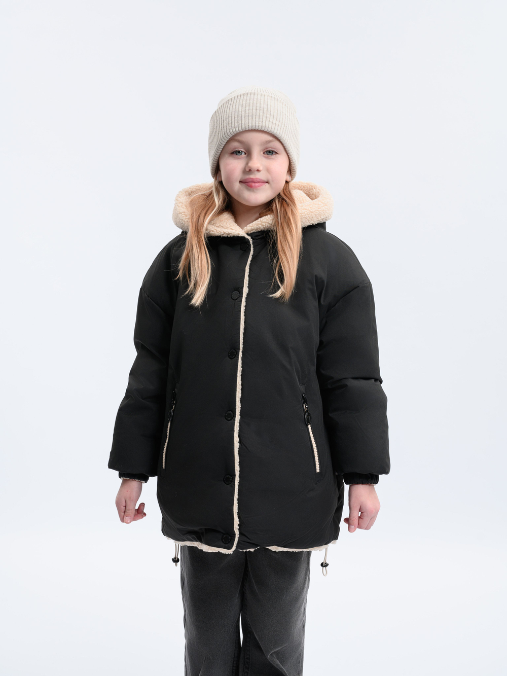 Куртка Еврозима двухсторонняя Тедди