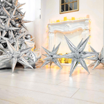 Звезда составная серебряная 50 см