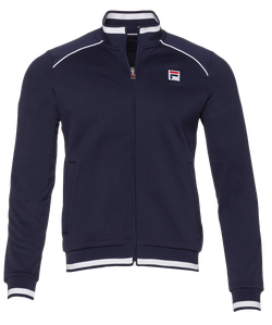 Мужская кофта теннисная Fila Jacket Spike M - peacoat blue
