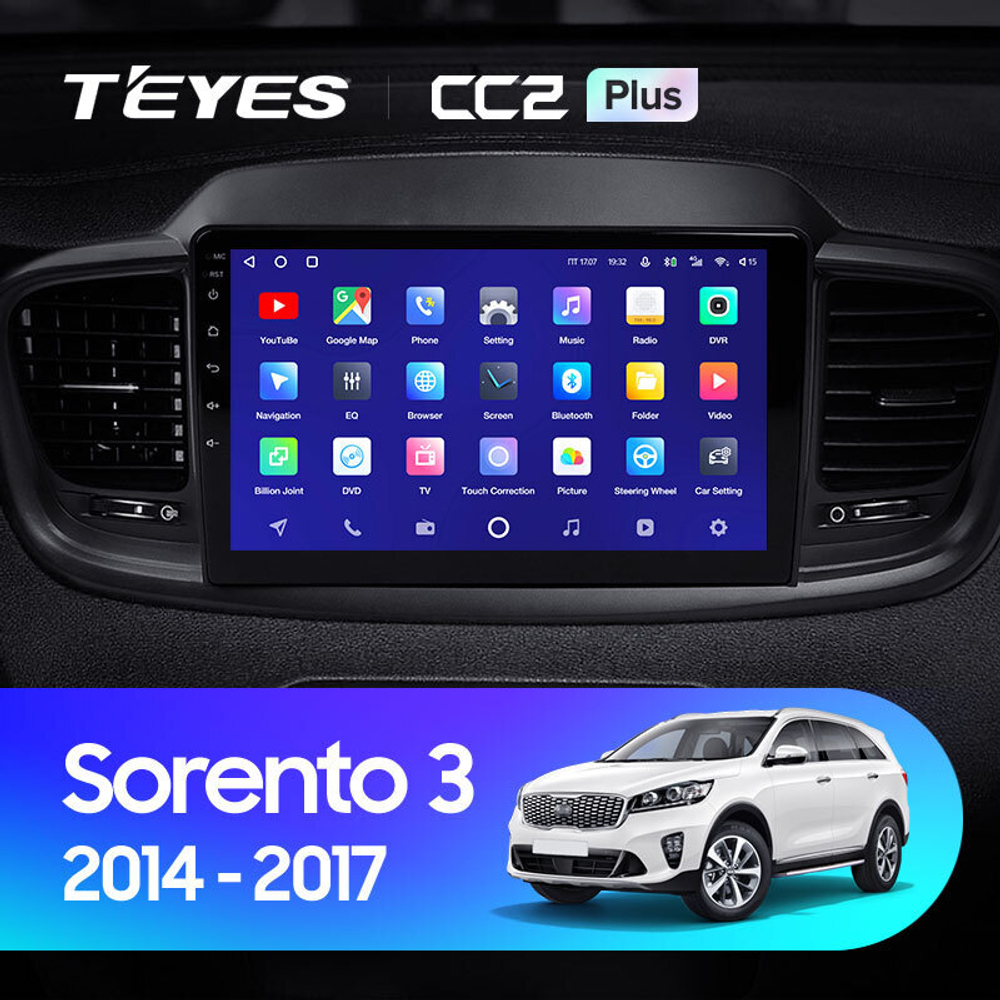 Teyes CC2 Plus 10.2" для KIA Sorento 2014-2017