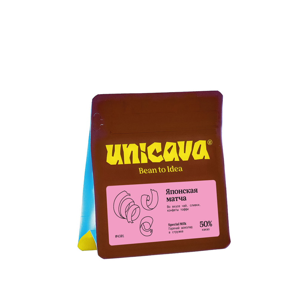 Японская матча, горячий шоколад 50 %