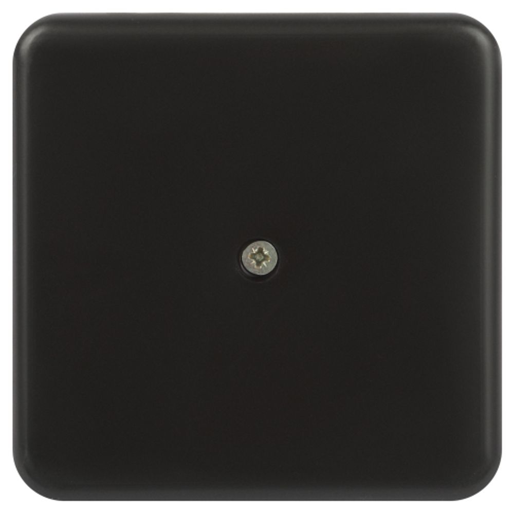 Распаячная коробка ЭРА BS-B-75-75-20 для кабель-канала черная 75х75х20мм IP40