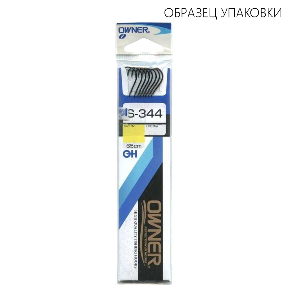 Крючок с поводком Owner 56913 (S-344)