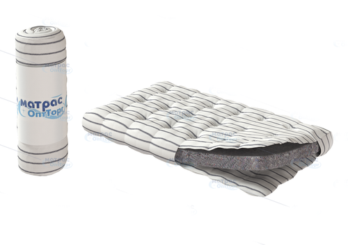 Матрас ватный тик Классика оптом в Санкт-Петербурге