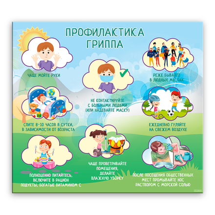 Стенд Профилактика гриппа 150000705