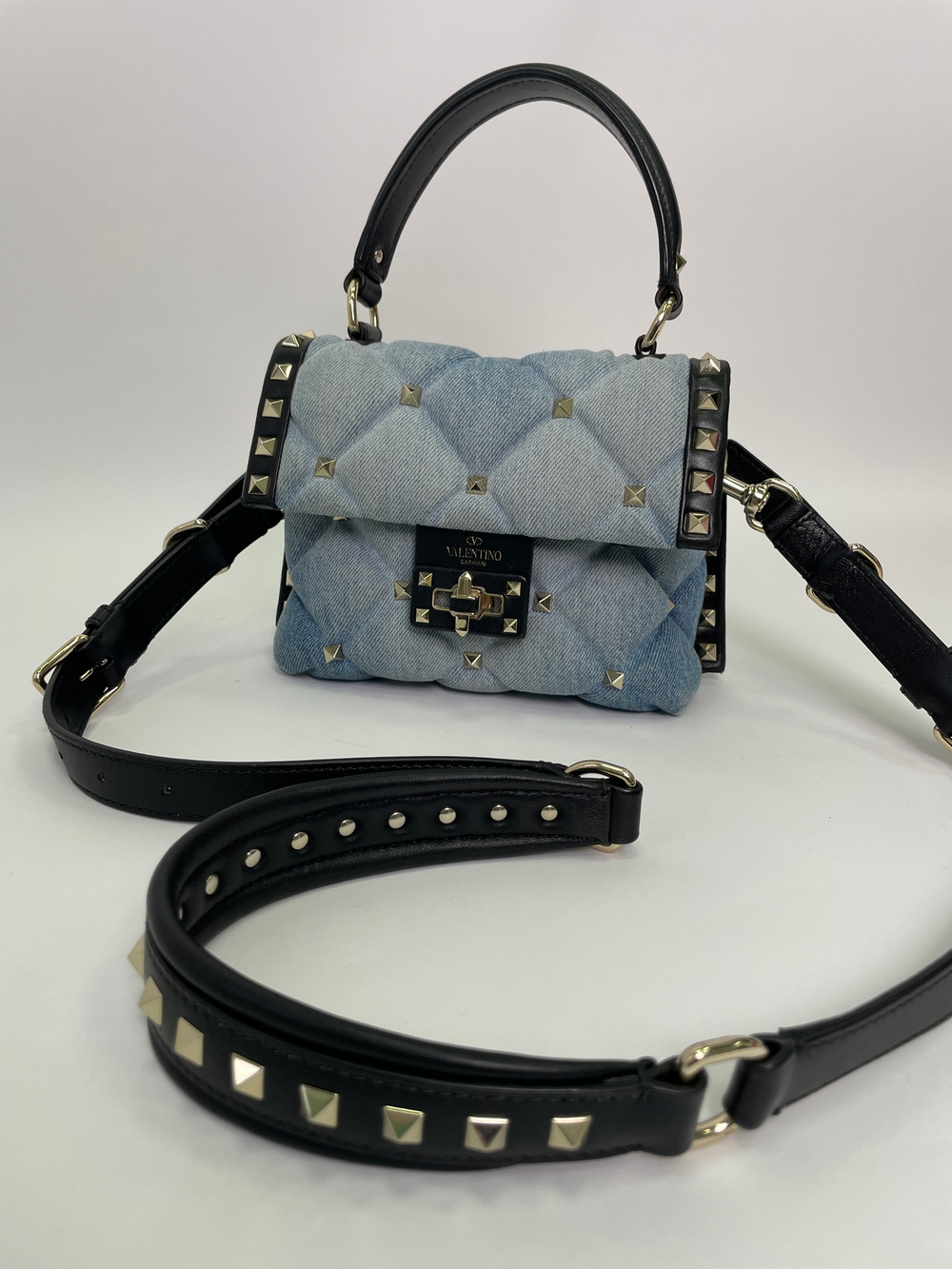 Сумка Valentino Garavani Candystud Top Handle Bag Leather