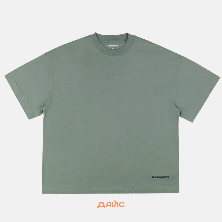 Футболка мужская Carhartt WIP Link Script артикул:I031373_park - купить в магазине Дайс