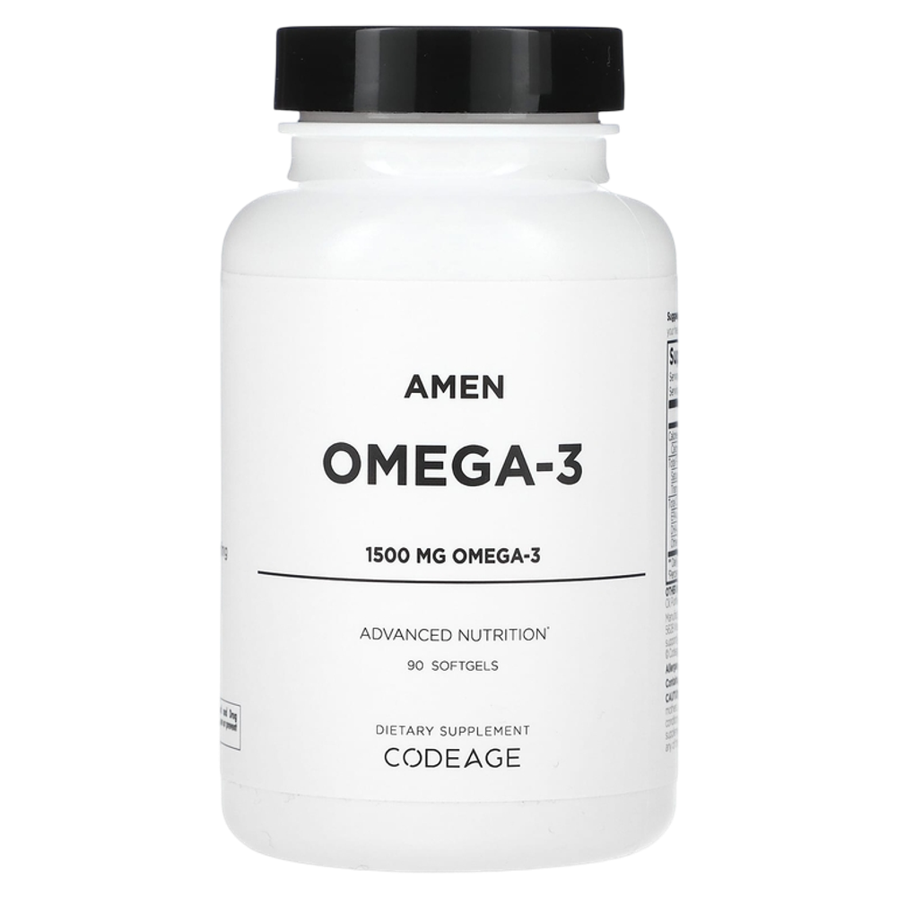 CODEAGE AMEN Omega-3 1500 mg 90 softgeles , Омега 3