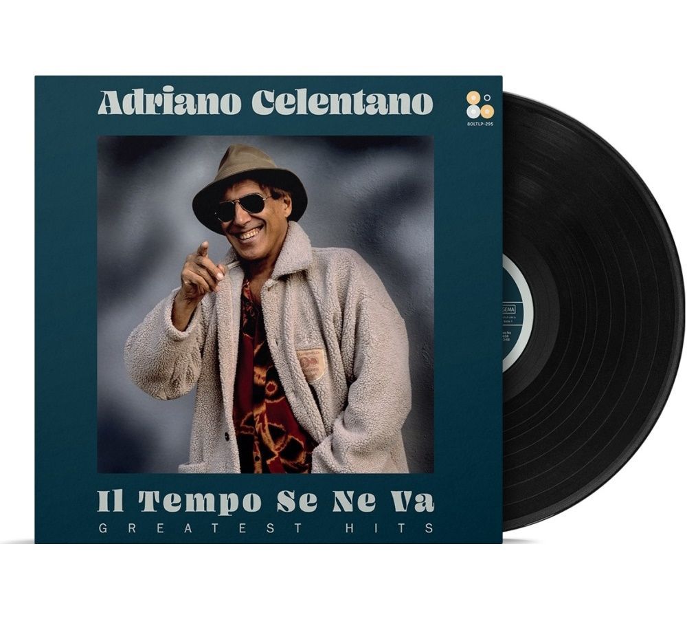 ADRIANO CELENTANO - Il Tempo Se Ne Va - Greatest Hits (LP) Адриано Челентано. Лучшее. Новая запечатанная виниловая пластинка