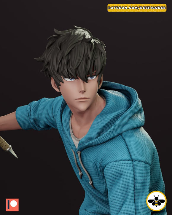 Сон Джинву Поднятие уровня в одиночку Фигурка