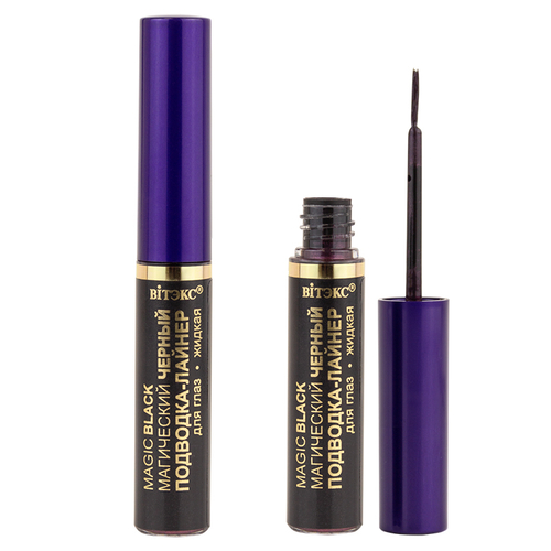 "VITEX" Жидкая подводка-лайнер д/глаз MAGIC BLACK (магический чёрный) 4 мл