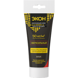 Жидкие гвозди Экон 1378329 Монтажный клей сверхсильный туба 200 гр. | Экон