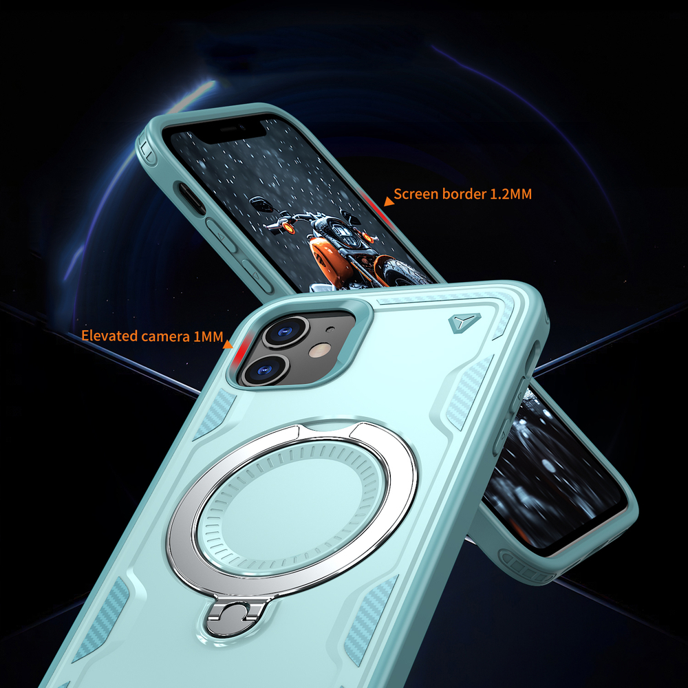 Чехол Magneto Case с кольцом для iPhone 11
