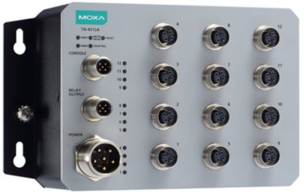 Коммутатор управляемый MOXA TN-4512A-WV-T