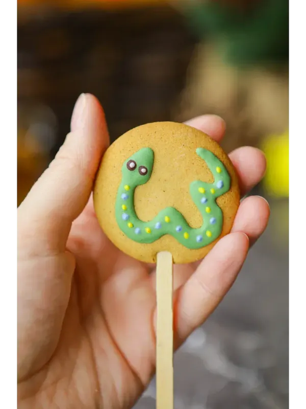 Имбирные пряники на палочке 