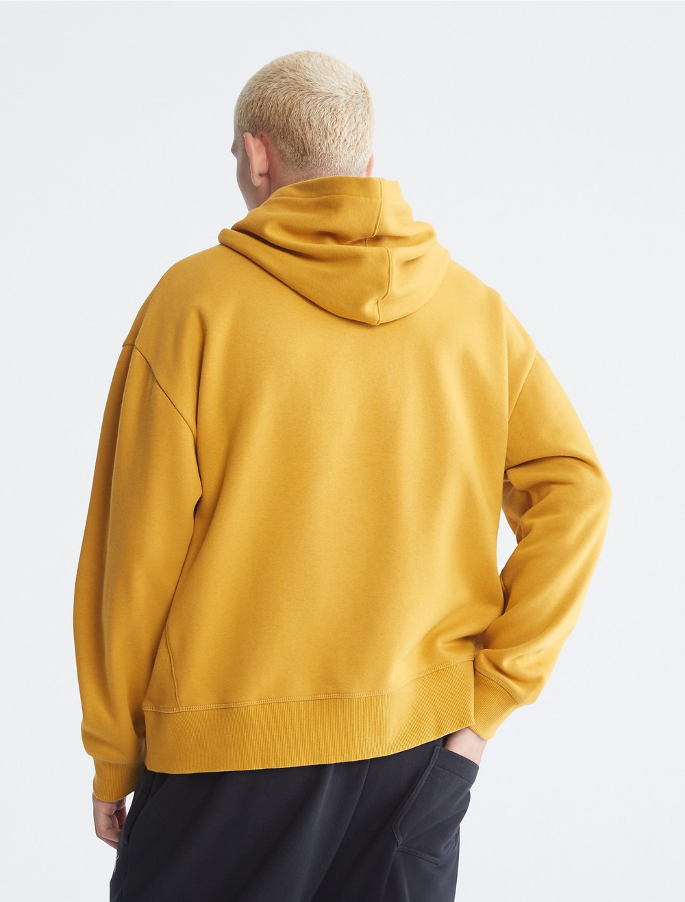 Худи Calvin Klein Relaxed Fit Archive Logo Fleece Sorbet/Yellow
