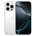 Смартфон Apple iPhone 16 Pro 128GB, Nano-SIM + eSIM, White Titanium (Титановый белый)