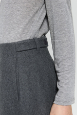 Брюки из плотной шерсти