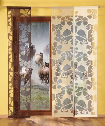 Шторы панели: Kwiaty (арт.  9897) WISAN -  50x240 см. (Н)