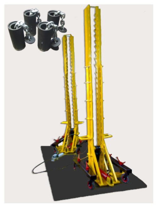 Анкерная напольная система Autostapel NS-24 для грузовых автомобилей