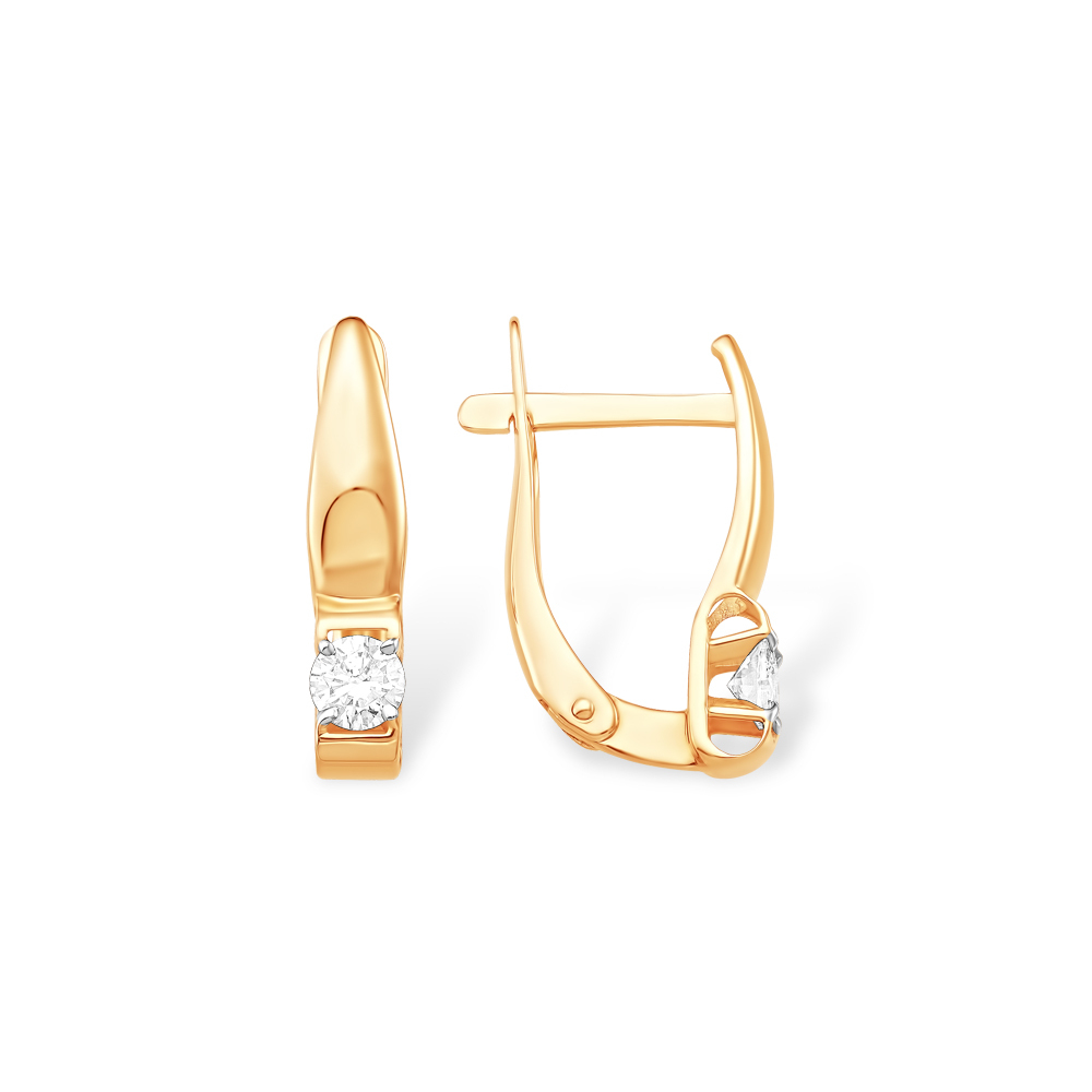 Серьги из золота 585 пробы